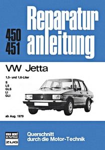 Livre: VW Jetta - 1.5 und 1.6 Liter (ab 8/1979) - Bucheli Reparaturanleitung