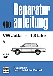 Książka: [0460] VW Jetta - 1.3 Liter (ab 7/1979)