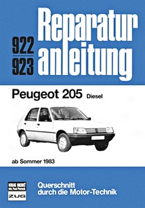 Boek: [0922] Peugeot 205 - Diesel (ab Sommer 1983)