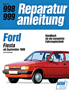 Boek: [0998] Ford Fiesta - 1.4i / 1.6 Diesel (ab 9/1986)