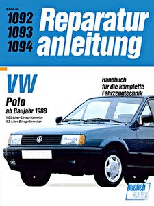 Boek: VW Polo - 1.05-Liter Einspritzmotor / 1.3-Liter Einspritzmotor (ab 1988) - Bucheli Reparaturanleitung