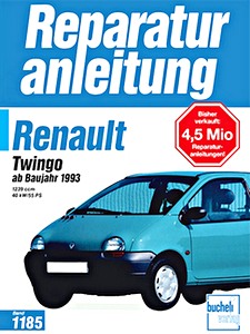 Livre: Renault Twingo (1993-1995) - Bucheli Reparaturanleitung