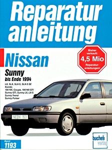 Książka: Nissan Sunny / 100 NX (1989-1994) - Bucheli Reparaturanleitung