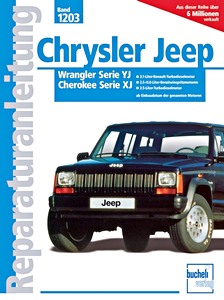 Książka: Jeep Wrangler YJ / Cherokee XJ - Benzin- und Dieselmotoren (1984-1996) - Bucheli Reparaturanleitung
