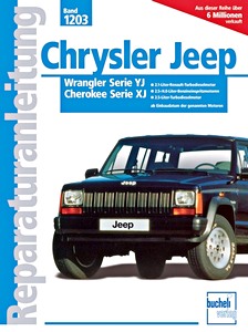 Livre: Jeep Wrangler YJ / Cherokee XJ - Benzin- und Dieselmotoren (1984-1996) - Bucheli Reparaturanleitung