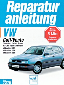 VW Golf III, Vento - 1.9 Liter Diesel / Turbodiesel, TDI (1991-1997)
