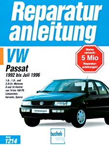 Książka: [1214] VW Passat Benziner (92-7/96)