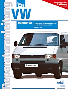 Livre: VW Transporter T4 / Caravelle - Dieselmodelle (1996-2003) - Bucheli Reparaturanleitung