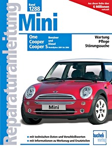 Książka: Mini One, Cooper, Cooper S - Benziner und Diesel (Modelljahre 2001-2006) - Bucheli Reparaturanleitung