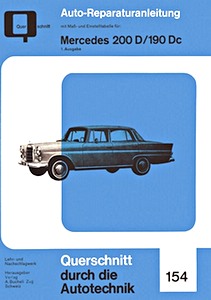 Book: [0154] Mercedes-Benz 200 D, 190 Dc (W110)