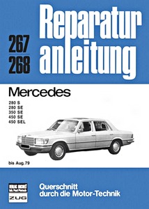 350 MERCEDES 280 450 SL & SLC ab 1971 ReparaturanleitungHandbuch 