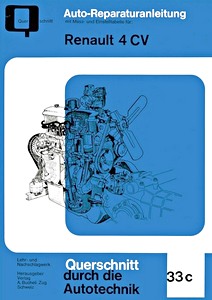 Buch: Renault 4 CV (1947-1961) - Bucheli Reparaturanleitung