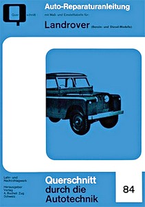 Livre : Land Rover - Benzin- und Diesel-Modelle - Bucheli Reparaturanleitung