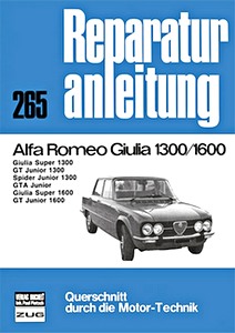 Buch: Alfa Romeo Giulia 1300 / 1600 - Bucheli Reparaturanleitung