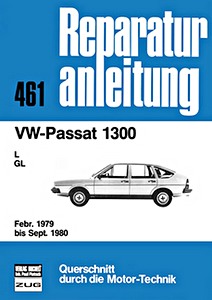 Książka: VW Passat 1300 L, GL (2/1979-9/1980) - Bucheli Reparaturanleitung