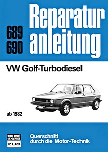 Book: VW Golf Turbodiesel (ab 1982) - Bucheli Reparaturanleitung