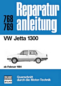 Livre: VW Jetta 1300 (ab 2/1984) - Bucheli Reparaturanleitung