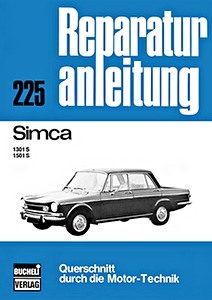 Livre: Simca 1301 S und 1501 S - Bucheli Reparaturanleitung