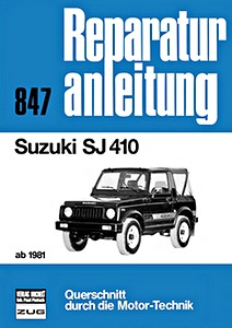 Book: Suzuki SJ 410 (ab 1981) - Bucheli Reparaturanleitung