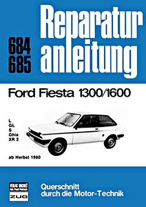 Boek: [0684] Ford Fiesta 1300, 1600 (ab Herbst 1980)