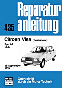 Buch: Citroën Visa - Special, Club - Boxermotor (ab 9/1978) - Bucheli Reparaturanleitung