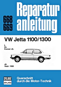 Boek: VW Jetta 1100, 1300 - L, GL, Formel E (ab 9/1980) - Bucheli Reparaturanleitung