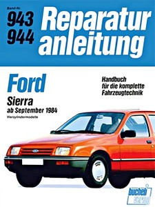 Boek: [0943] Ford Sierra - 4-Zylindermodelle (ab 9/1984)