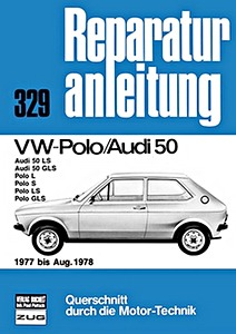 Boek: VW Polo / Audi 50 (1977-8/1978) - Bucheli Reparaturanleitung