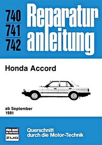 Buch: Honda Accord (ab 9/1981) - Bucheli Reparaturanleitung