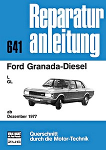 Książka: [0641] Ford Granada - L, GL Diesel (ab 12/1977)