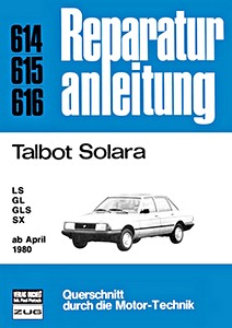 [0614] Talbot Solara - LS, GL, GLS, SX (ab 4/1980)