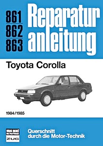 Book: Toyota Corolla (1984-1985) - Bucheli Reparaturanleitung