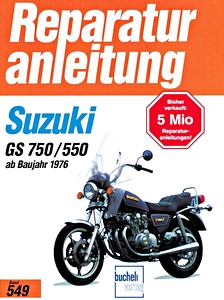 Book: [0549] Suzuki GS 750, GS 550 (ab 1976)