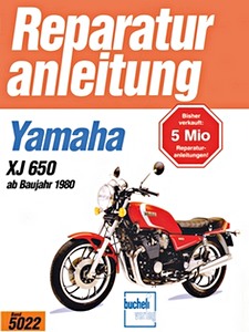 Livre: Yamaha XJ 650 (1980-1984) - Bucheli Reparaturanleitung