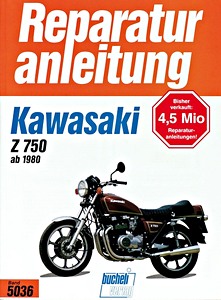 KAWASAKI Workshop Manual GT750 Z750 Shaft 1982 1983 1984 & 1985 Service & Repair 