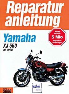 Książka: Yamaha XJ 550 (1980-1984) - Bucheli Reparaturanleitung