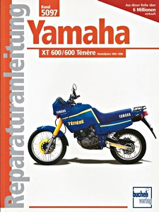 Livre: Yamaha XT 600 / 600 Ténéré (Modelljahre 1983-1990) - Bucheli Reparaturanleitung