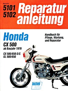 Książka: [5101] Honda CX 500/650 E/C, GL 500/650 (78-84)