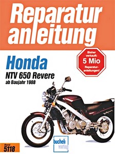 Boek: Honda NTV 650 Revere (ab 1988) - Bucheli Reparaturanleitung