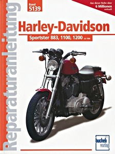 Boek: Harley-Davidson Sportster - Evolution 883, 1100, 1200 (ab 1986) - Bucheli Reparaturanleitung