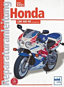 Buch: Honda CBR 900 RR (1992-1995) - Bucheli Reparaturanleitung
