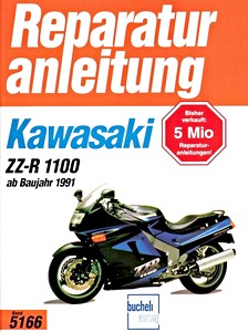 Buch: Kawasaki ZZ-R 1100 (ab 1991) - Bucheli Reparaturanleitung