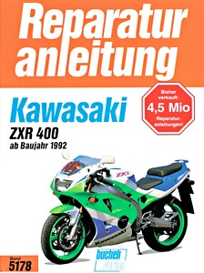 KAWASAKI ZXR 750 1988-1990 Reparaturanleitung Reparatur-Buch/Handbuch/Wartung 