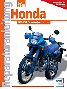 Książka: Honda NX 650 Dominator (ab 1988) - Bucheli Reparaturanleitung