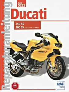 Livre: Ducati 750 SS und 900 SS (ab 1991/1998) - Bucheli Reparaturanleitung