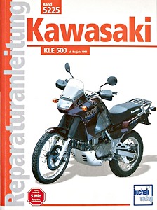 Buch: Kawasaki KLE 500 (ab 1991) - Bucheli Reparaturanleitung