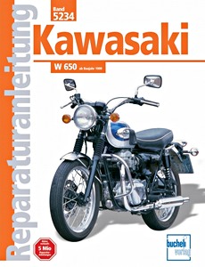 Livre : Kawasaki W 650 (ab 1999) - Bucheli Reparaturanleitung