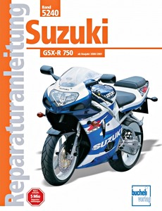 Buch: Suzuki GSX-R 750 (ab 2000/2001) - Bucheli Reparaturanleitung