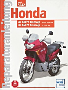 Livre : Honda XL 600 V Transalp (1997-2000) + XL 650 V Transalp (ab 2000) - Bucheli Reparaturanleitung