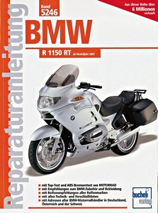 Buch: BMW R 1150 RT (ab Modelljahr 2001) - Bucheli Reparaturanleitung